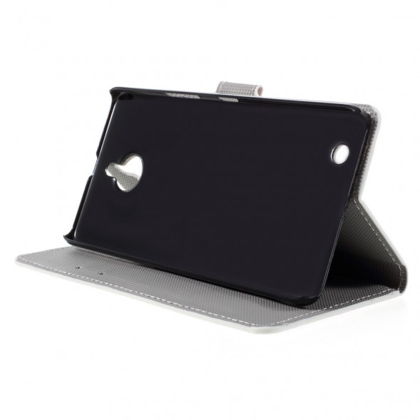 Чехол книжка с рисунком для Microsoft Lumia 850 (Сакура)