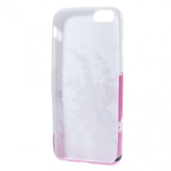 TPU Чехол накладка с рисунком для iPhone 6, 6S (Ветка вишни)