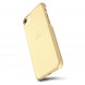 Кожаный чехол - накладка LENUO для iPhone 7 (Золото)