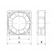 RQA 12025HSL 220VAC Вентилятор 120х120мм
