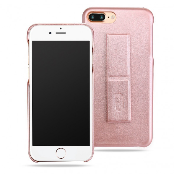 Чехол LENUO Lucky с подставкой для iPhone 7 Plus (Розовый)