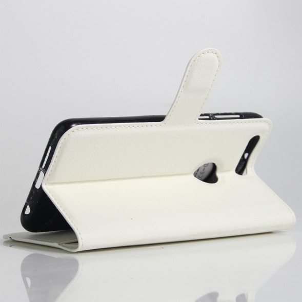 Чехол с визитницей для Huawei Honor 8 (белый)