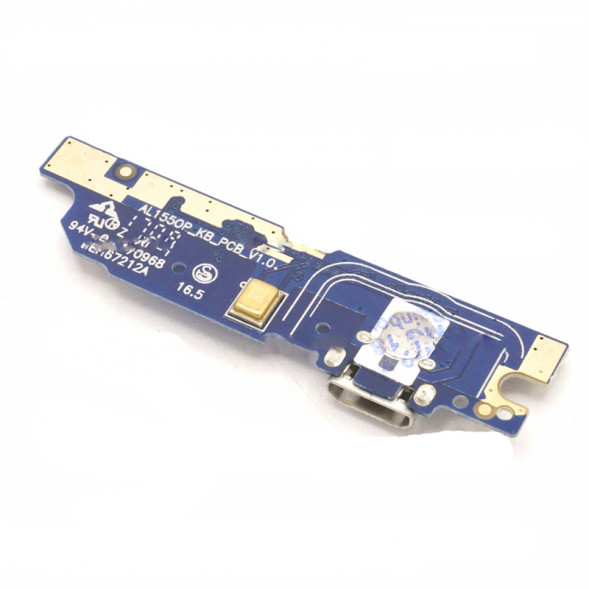 Шлейф для Meizu M3 Note (L681H) (Ver 1.0) на разъем зарядки, микрофон, кнопку HOME