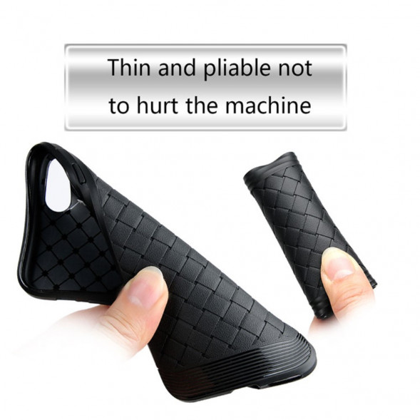 Мегкий чехол под плеть для iPhone 6s / 6 (Темно-синий)