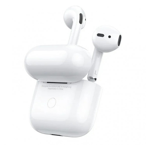Bluetooth-наушники беспроводные вакуумные Borofone BW02 (Белый)