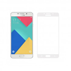 Защитное стекло 3D для Samsung Galaxy A3 (2016) SM-A310 (Белое)