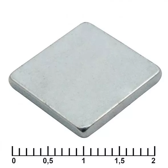 Магнит B 15x15x2 N35