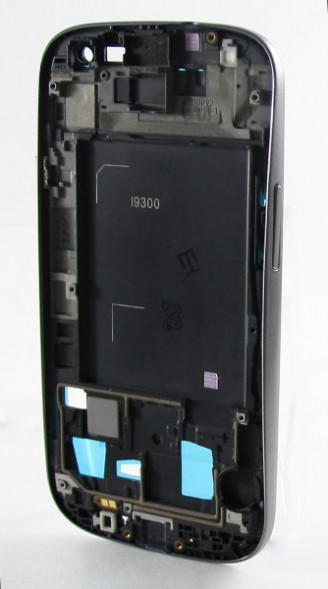 Рамка дисплея-корпуса для Samsung Galaxy S3 i9300 (Белая)