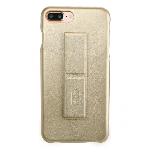 Чехол LENUO Lucky с подставкой для iPhone 7 Plus (Золотой)