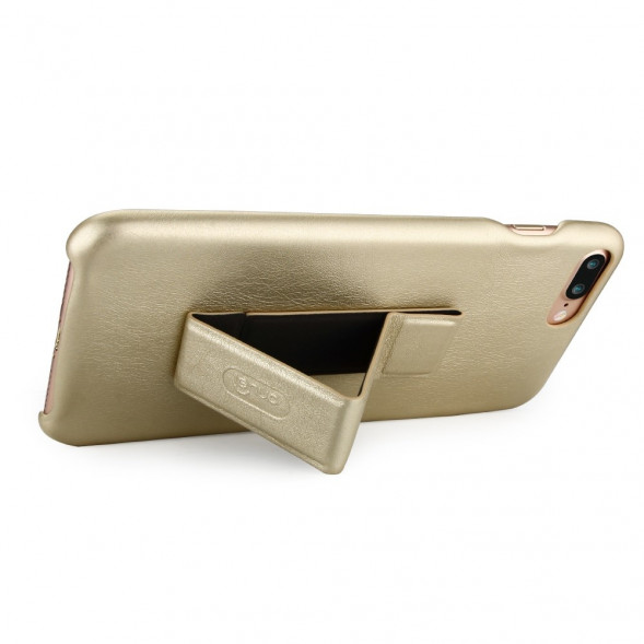 Чехол LENUO Lucky с подставкой для iPhone 7 Plus (Золотой)