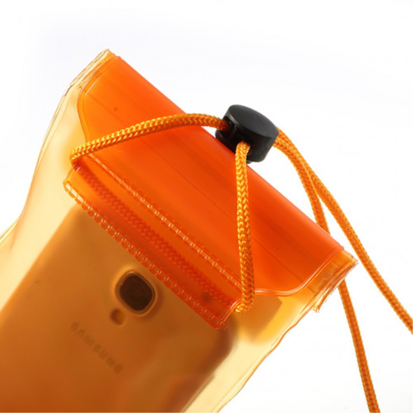 Универсальный водонепроницаемый чехол для iPhone, Samsung, HTC, Lenovo (оранжевый)