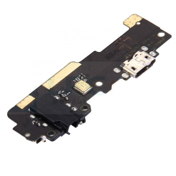 Шлейф для Meizu M3E на разъем зарядки, разъем гарнитуры, микрофон