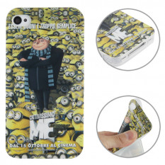 Чехол TPU для iPhone 4/4S (Гадкий Я 2-персонаж Грю)