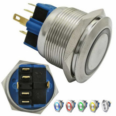 Кнопка антивандал. GQ25-11E/B on-(off)+off-(on)