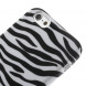 TPU Чехол накладка с рисунком для iPhone 6, 6S (Зебра)