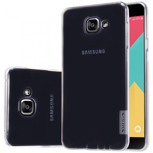 Чехол накладка Nillkin для Samsung Galaxy A5 (2016) SM-A510 (Прозрачный)