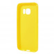 TPU Мягкий чехол накладка для Samsung Galaxy S7 (SM-G930) (Желтый)