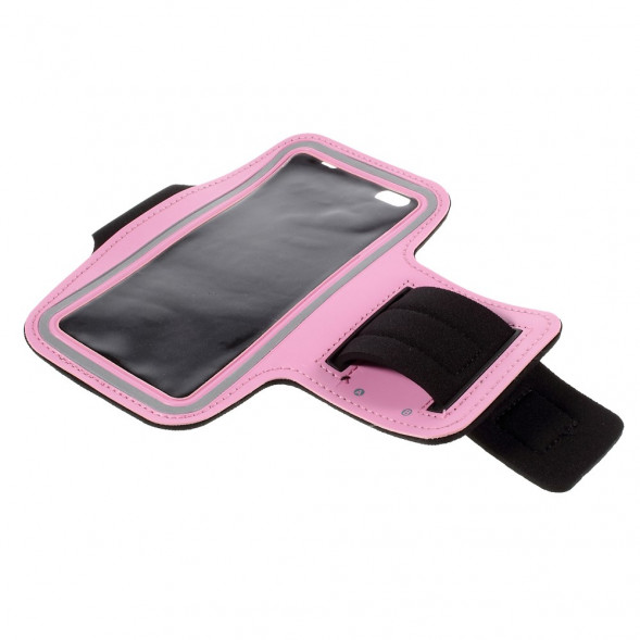 Спортивный чехол на руку для Samsung Galaxy S7 Edge G935 (Розовый)