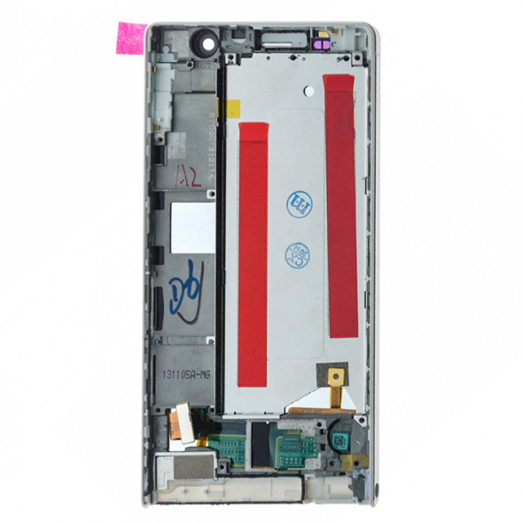 Дисплей для Huawei Ascend P6 с тачскрином (Белый)