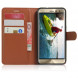 Чехол книжка с визитницей для Asus Zenfone 3 ZE552KL (Коричневый)