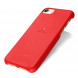 Кожаный чехол - накладка LENUO для iPhone 7 (Красный)