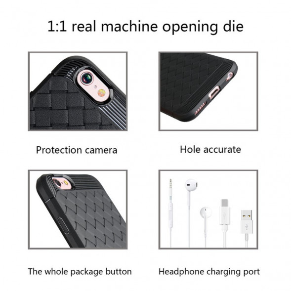 Мегкий чехол под плеть для iPhone 6s / 6 (серый)