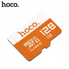 Карта памяти MicroSD 128 ГБ Hoco Class 10 Микро СД флешка для телефона, смартфона (Оранжевый)