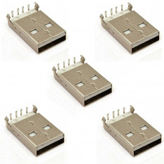 USBA-1M Вилка (M) USB, тип А (5 штук) Разъем универсальный