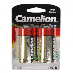 Батарейка D Camelion LR20-2BL Plus Alkaline 1.5В