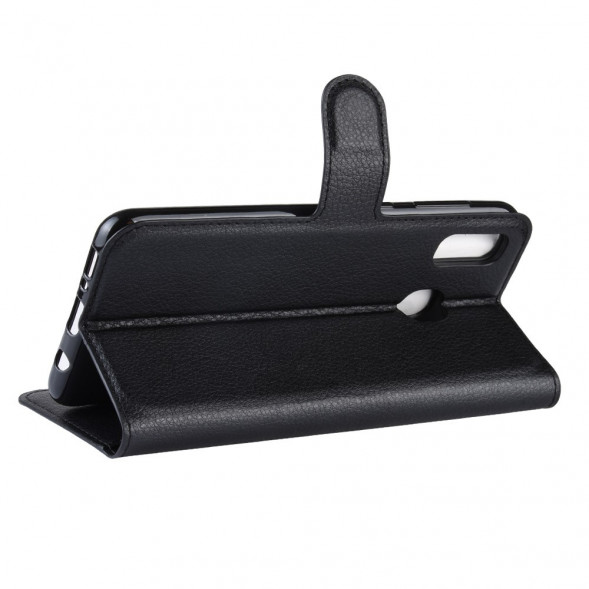 Чехол книжка для Samsung Galaxy A30, A20 (черный)