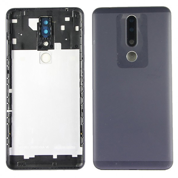 Задняя крышка корпус для Nokia 3.1 Plus (TA-1104) (Черный)