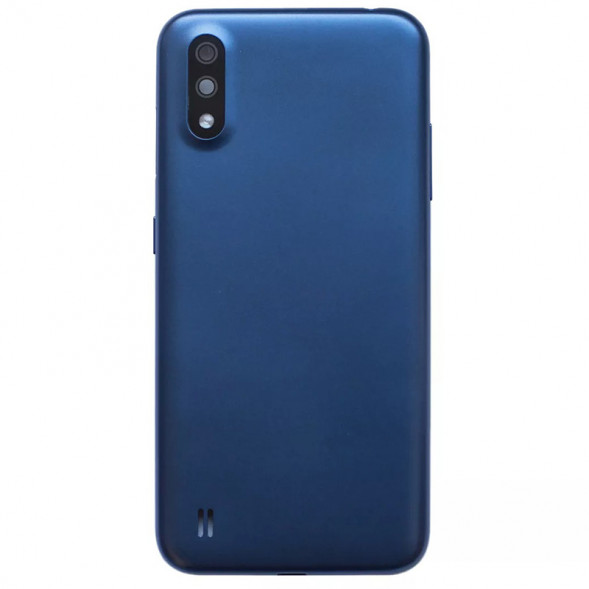 Задняя крышка корпус для Samsung Galaxy A01 SM-A015F (Синий)