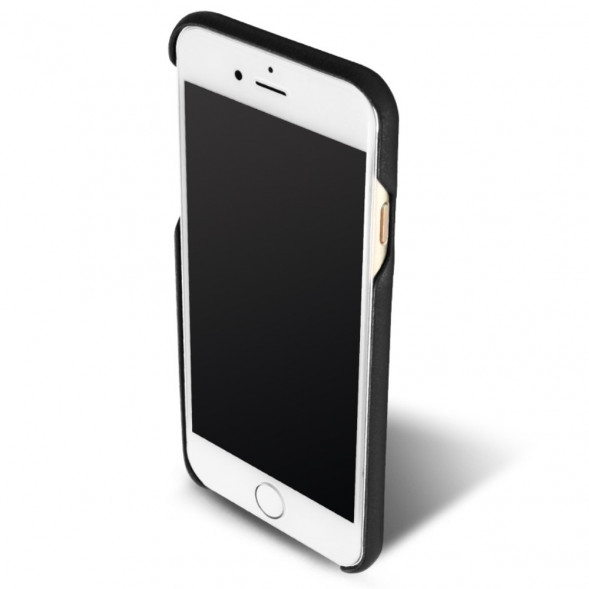 Кожаный чехол - накладка LENUO для iPhone 7 (Черный)