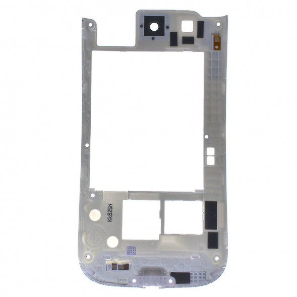 Средняя часть для Samsung Galaxy S3 GT-i9300 (Белый)
