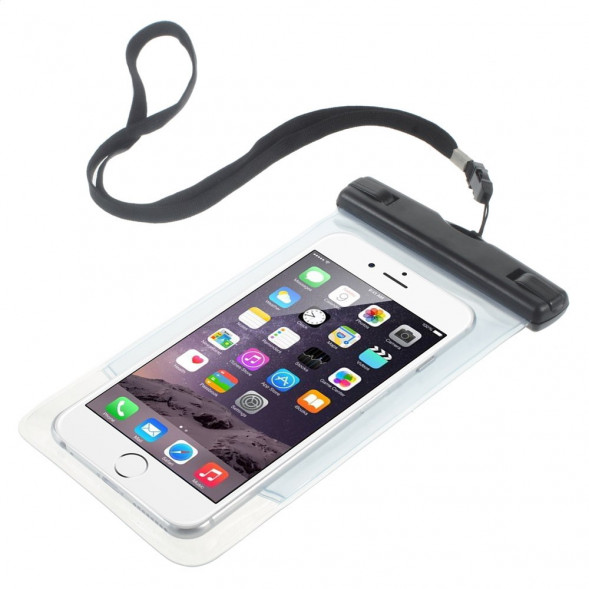 Универсальный водонепроницаемый чехол для iPhone 6 Plus, 6S Plus (голубой)