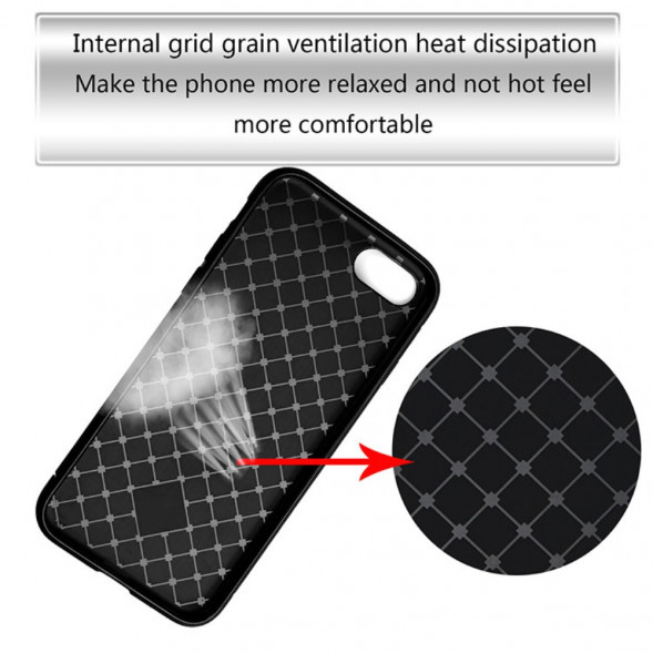 Мегкий чехол под плеть для iPhone 6s / 6 (черный)