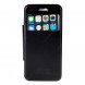 Чехол-книжка с окном информации CaseGuru для iPhone 6/6S (черный)
