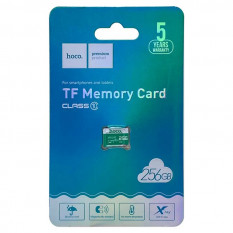 Карта памяти MicroSD 256 ГБ Hoco Class 10 Микро СД флешка для телефона, смартфона