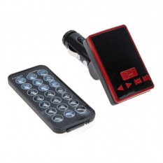 FM-трансмиттер S-6 USB microSD AUX FM (чёрный)