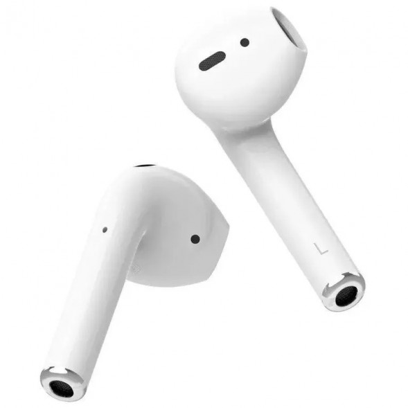 Наушники беспроводные Borofone BW25 Bluetooth в кейсе (Белый)