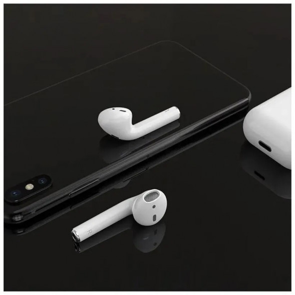 Наушники беспроводные Borofone BW25 Bluetooth в кейсе (Белый)