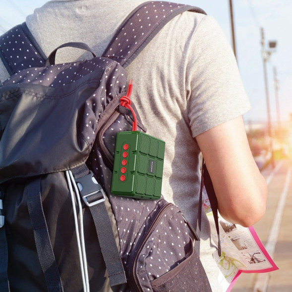 Беспроводная колонка Bluetooth Borofone BR16 Gage (Черный)