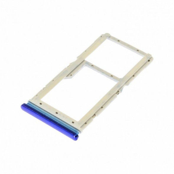 Контейнер SIM лоток для Xiaomi Redmi Note 8 Pro (Синий)