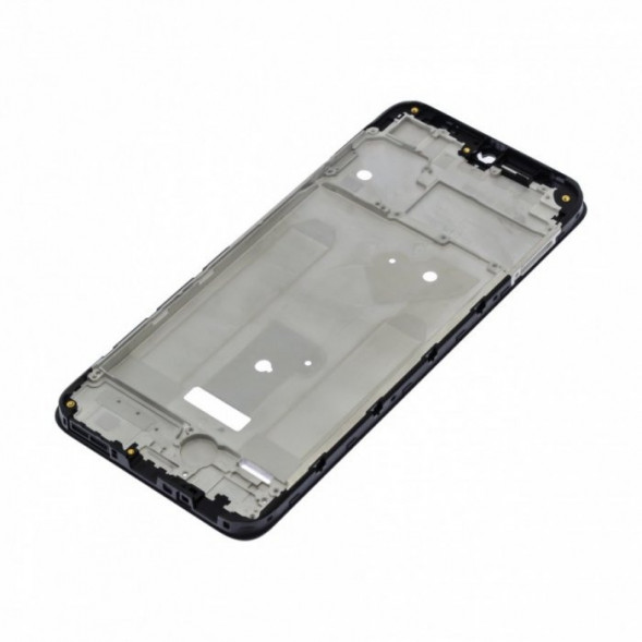 Рамка дисплея для Infinix Hot 12i (X665B) (Черный) средняя часть