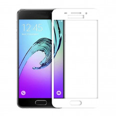Защитное стекло 3D для Samsung Galaxy A7 (2016) SM-A710F (Белое)