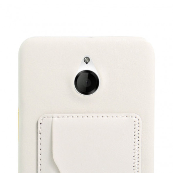 Чехол с подставкой для Microsoft Lumia 850 (Белый)