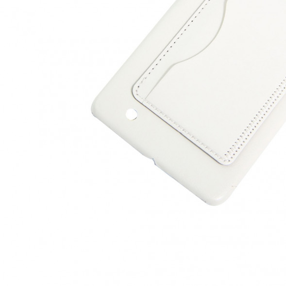 Чехол с подставкой для Microsoft Lumia 850 (Белый)