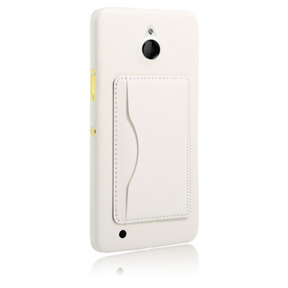 Чехол с подставкой для Microsoft Lumia 850 (Белый)
