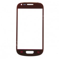 Стекло для Samsung Galaxy S3 mini i8190 (Красное)
