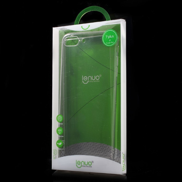 Чехол накладка LENUO Lotto для iPhone 7 Plus (Серый)